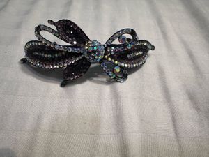 Sparkling Rhinestone Hair Clips (Set of 9)
