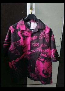 Men's Graphic Print Resort Shirt