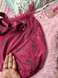 Genie Pink Camo mini Backpack