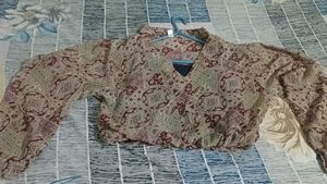 Stylish Printed Long Sleeve Top
