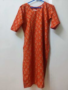Polyester/Crepe Fabric Stylish Women's Kurti