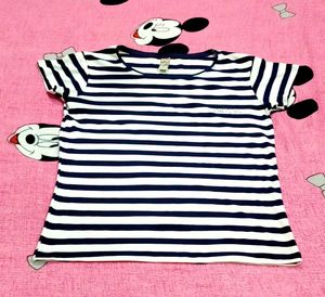 IT IS A STRIPED TEE.....