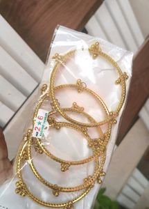 Gold Tone Bangles