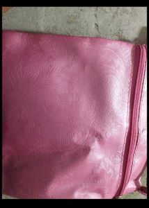 Elegant Pink Clutch Bag