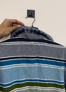 BOSS Hugo Striped Polo Shir