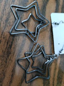 Y.J. Jewellery Black Mirror Ball Earrings