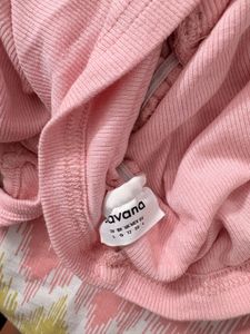 Soft Pink Ribbed Tank Top