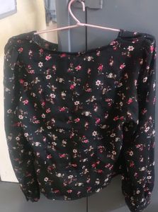 Crop Floral Top
