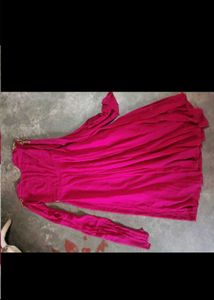 Elegant Pink Ethnic Gown