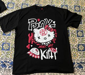 punk kitty Tshirt new