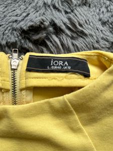 IORA Yellow Sleeveless T-Shirt