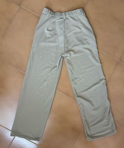 Lightweight Wide Leg Pants or beige trousers