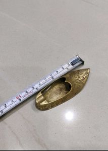 Vintage Brass Shoe Ashtray