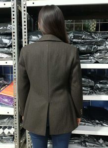 Classic Brown Womens Blazer Imported Brand