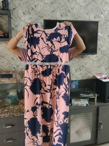 Floral Print Maxi Dress