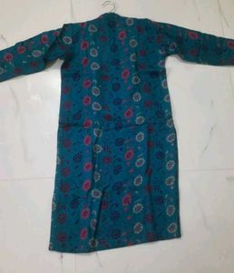 Floral Print Straight Kurta