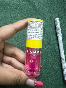 LAMEL Lip Oil  &amp; LipLiner “Pink Taupe” Combo
