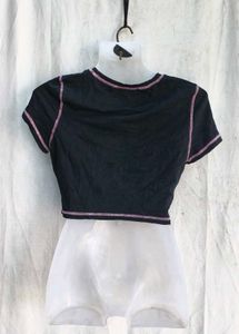 Cute Graphic Crop Top