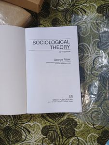 Sociological Theory By George Ritzer Fifth Edition
