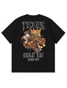 Men's Graphic Print Black T-Shirt