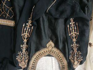 Elegant Black Kurta Set with Dupatta
