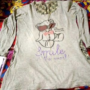 Cute Teddy Bear "Smile" t shirt