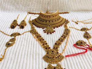 Heavy Bridal Dulhan Jewellery Set