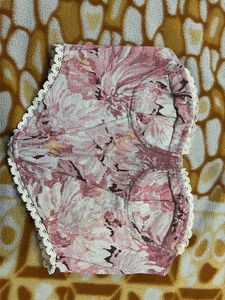 Floral Lace Trim corset