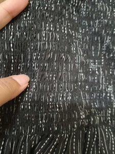 Smocked Sparkle Crop Top