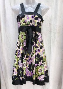 768. Floral mini frock