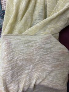 yellow open shrug