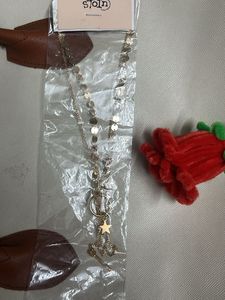 Delicate Gold Chain Necklace with Star Charm