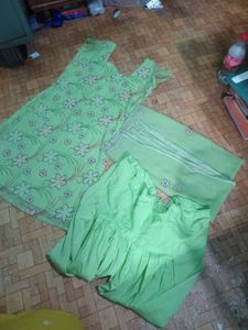 Fluorescent 💚 Green Salwar Kameez Suit