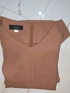 Pinterest Brown Midi Dress 🤎