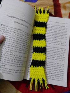 harry potter crochet bookmark