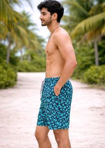 Men Floral Swim Shorts – Premium Quality – All Siz