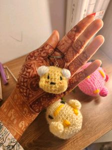 Handmade Crochet Keychain