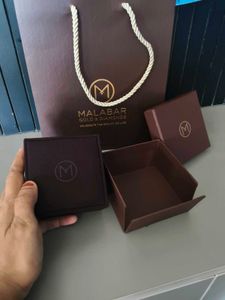 Malabar gold Mine pendant or earring Box