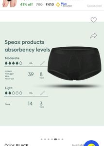 Sizi Reusable Period Panty Set Of 2