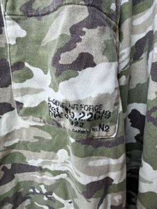 Camouflage Long Sleeve Top
