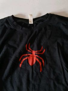 Black Spider Graphic T-Shirt