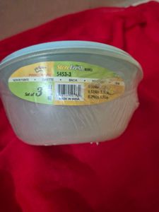 Set of 3 Round Food Containers
