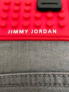 Men's Grey Slim Fit Jeans