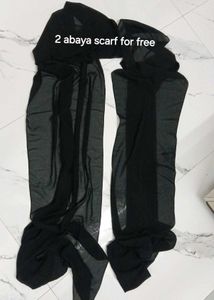 Combo Of 2 Abaya With Two Scarf For Free