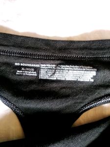 Brand new Black Thong Panties