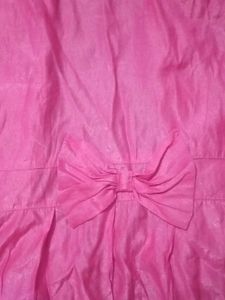 Korean Vibrant Pink Peplum Top