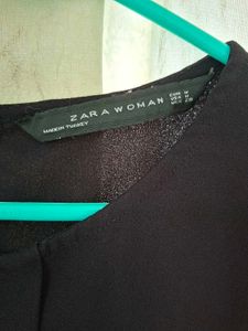 Zara Black Sleeveless Top