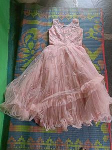 Sparkling Pink Party Dress one piece