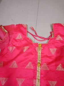 Chanderi Silk 3pc Suit