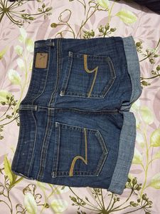 American Eagle Dark Wash denim shorts
